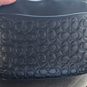 Leather crossbody by coach